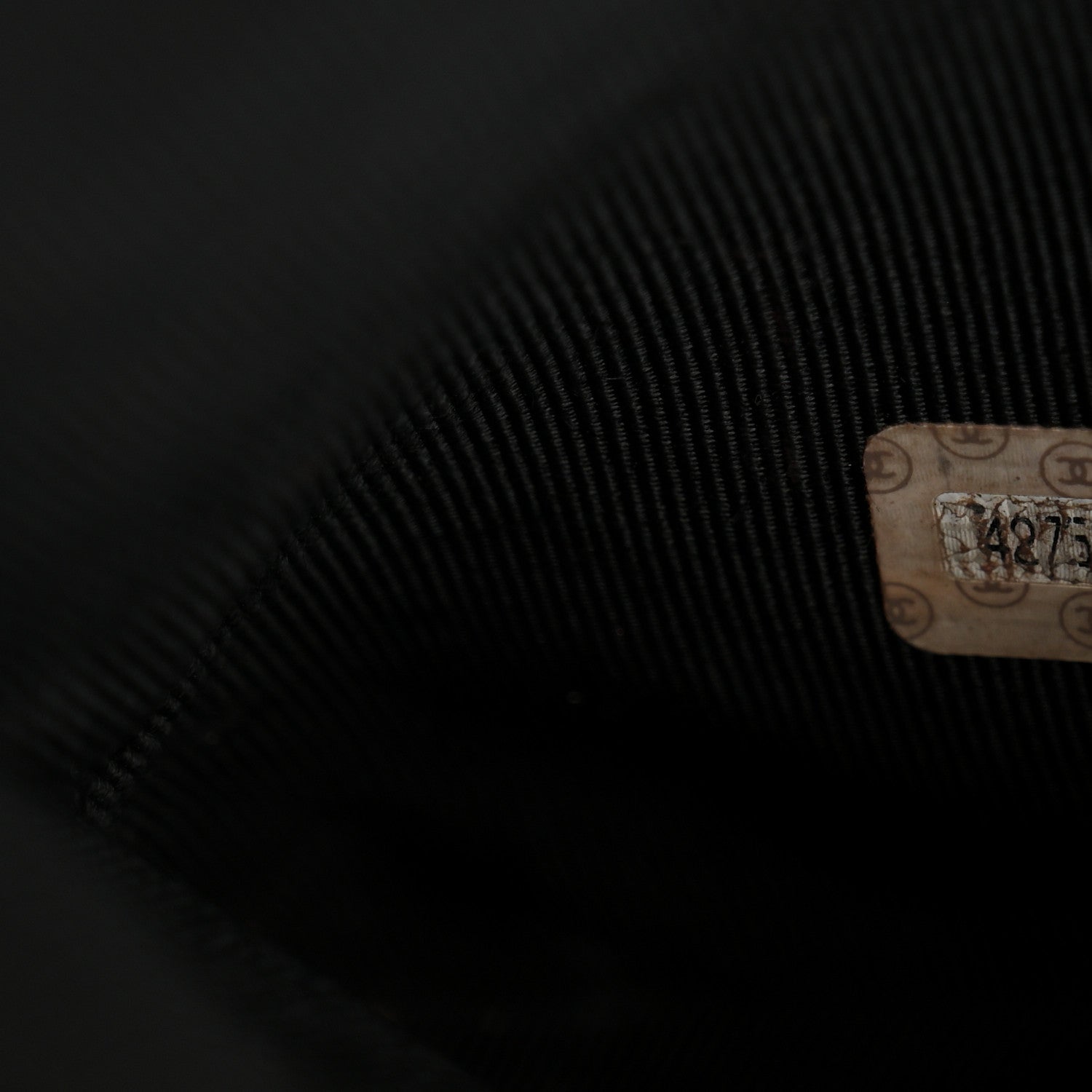 Chanel Caviar Triple CC Shoulder Bag Black 7 of 12