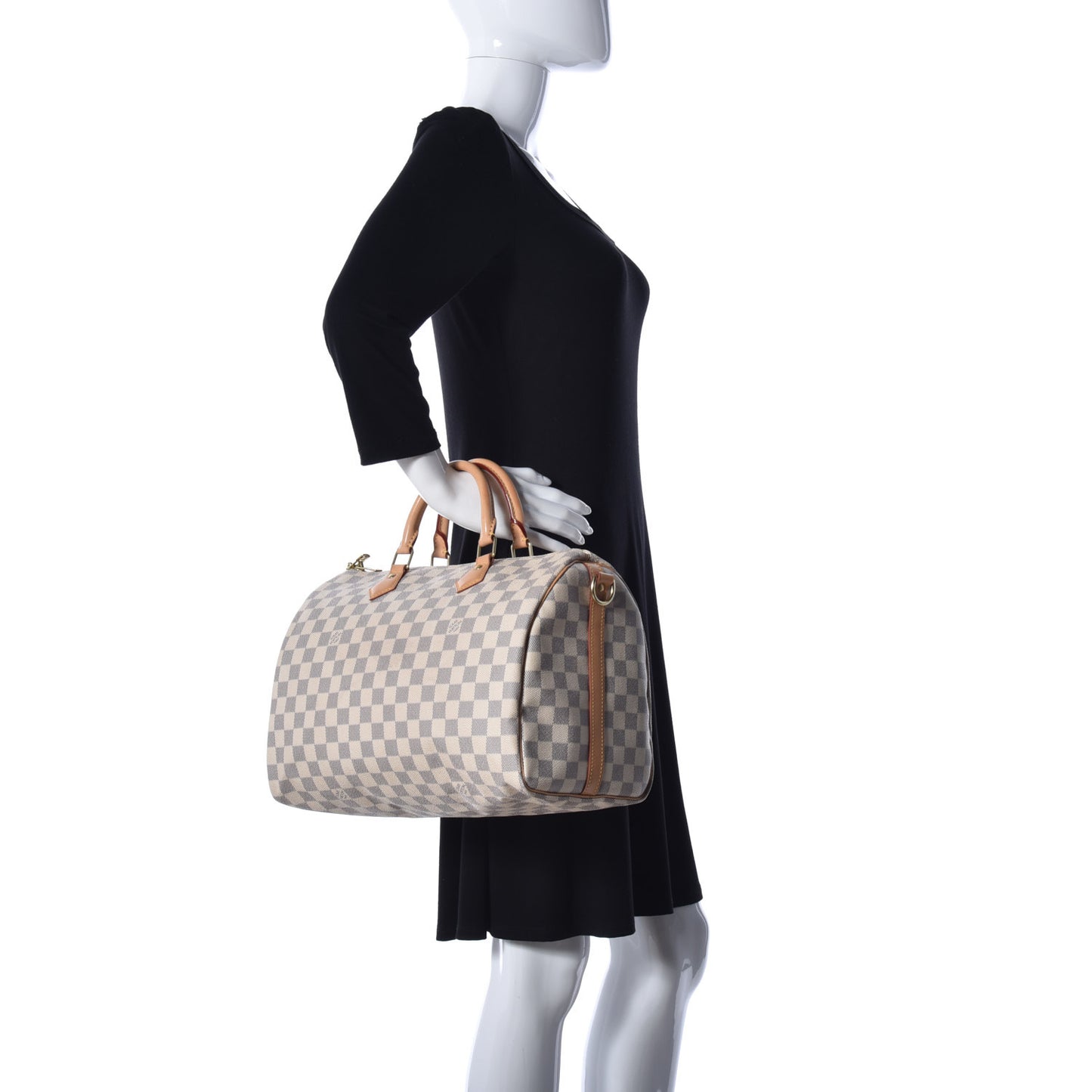 Damier Azur Speedy Bandouliere 35