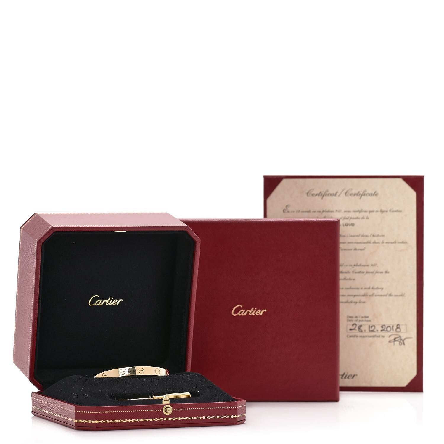 Cartier 18K Yellow Gold LOVE Bracelet 15 6 of 6
