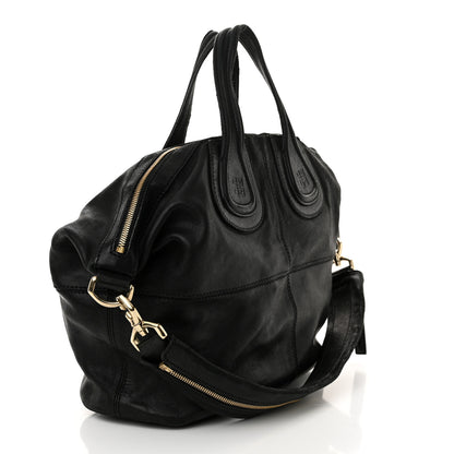 Givenchy Waxy Grained Calfskin Medium Nightingale Black 3 of 17