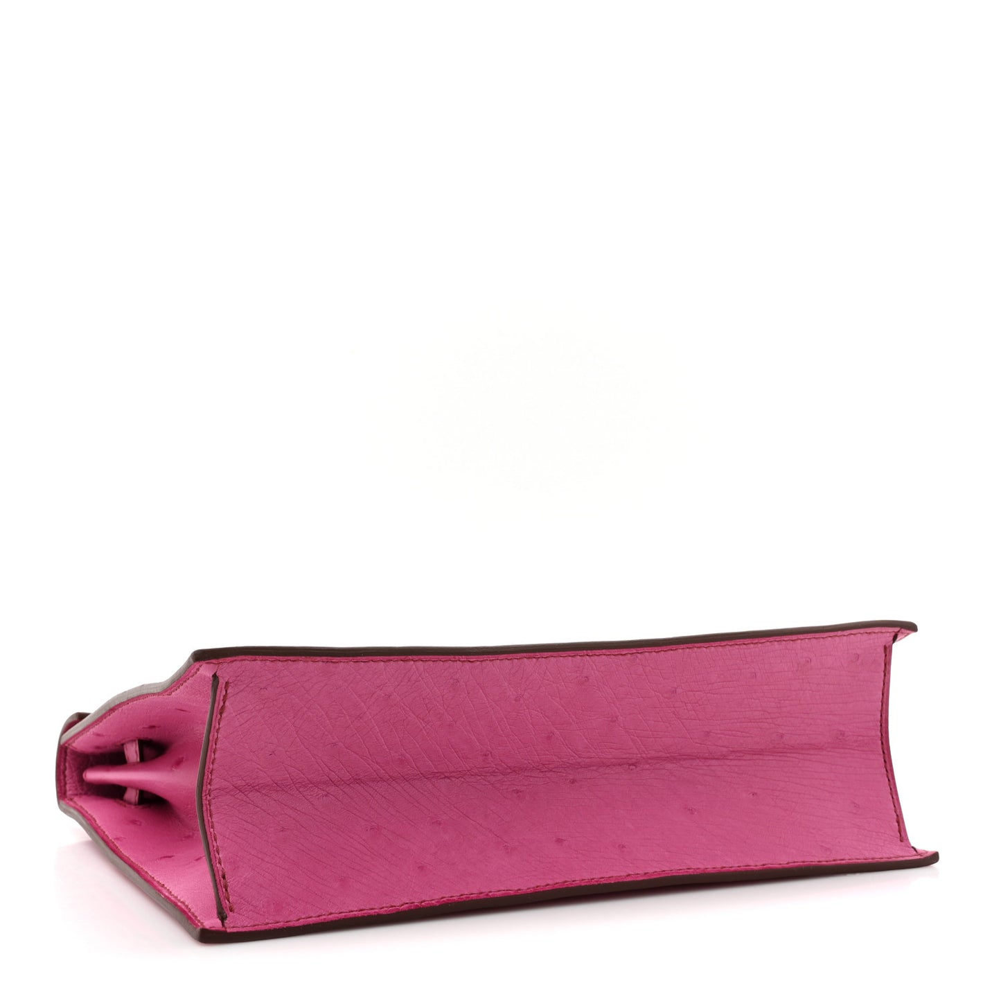 Ostrich Kelly Danse II Belt Bag Rose Tyrien