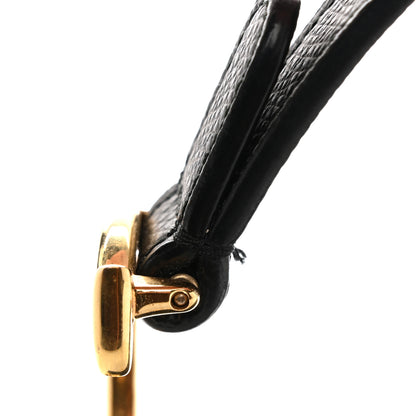 Christian Dior Grained Calfskin Mini Saddle Bag Black 12 of 12