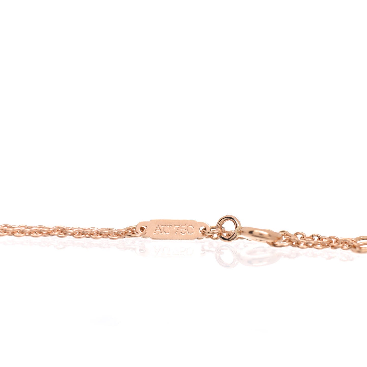 18K Rose Gold 1837 Interlocking Circles Bracelet
