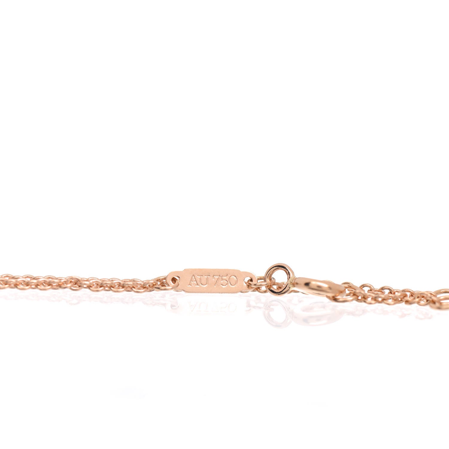 Tiffany 18K Rose Gold 1837 Interlocking Circles Bracelet 4 of 4