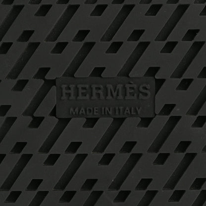 Hermes Calfskin Womens Chypre Sandals 36 Black 7 of 9