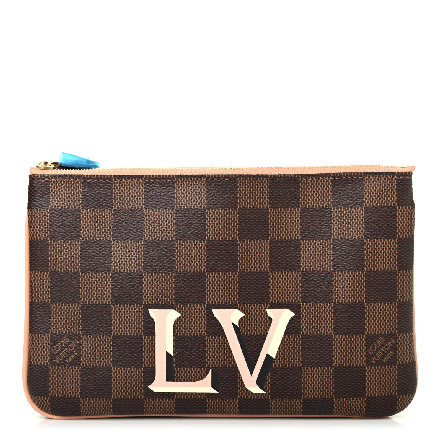 Louis Vuitton Damier Ebene Double Zip Pochette 1 of 4