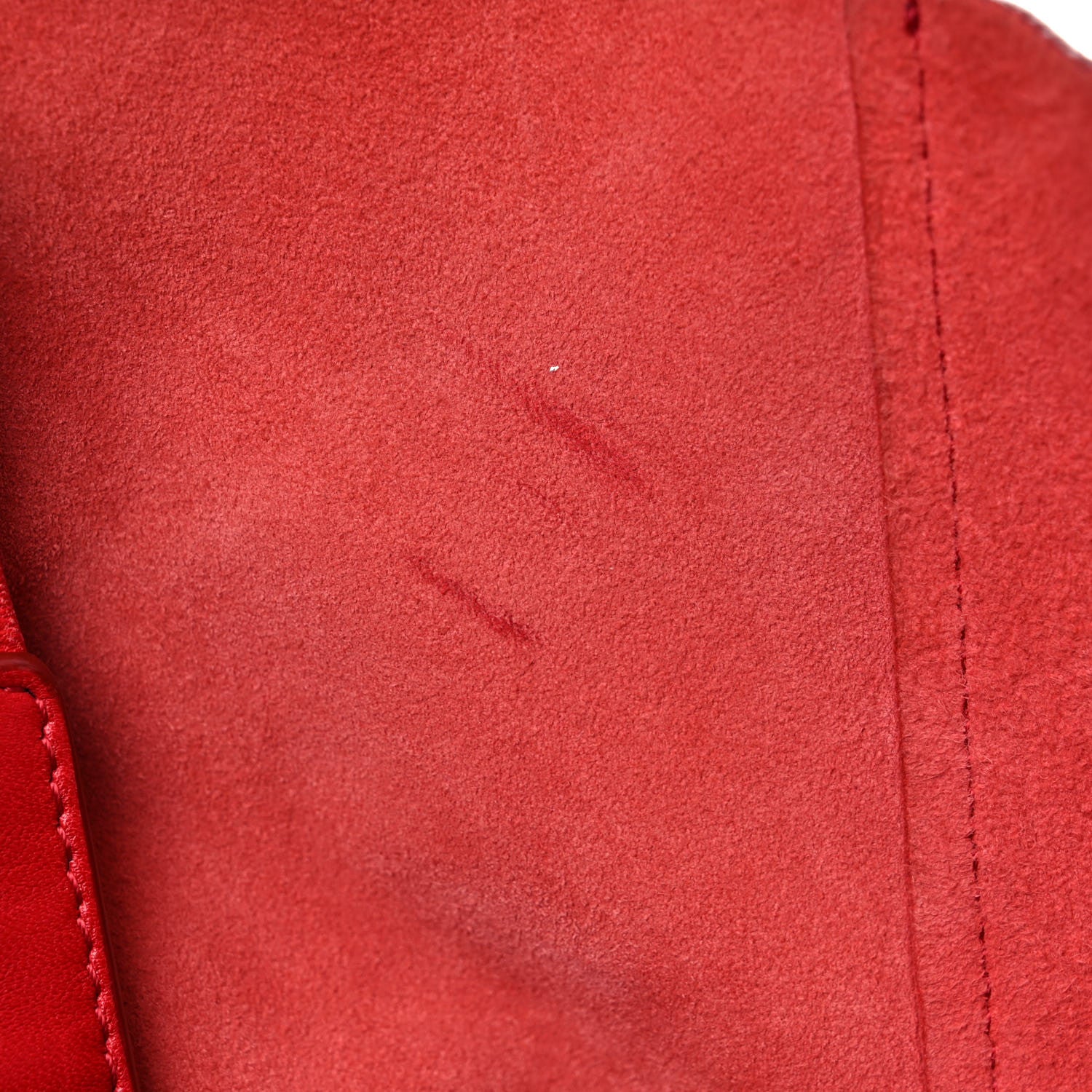 Celine Lambskin Horizontal Cabas Magenta 16 of 23