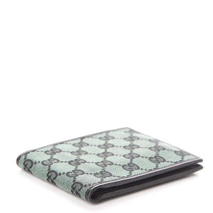 Gucci Monogram Mens Bi-Fold Wallet Green 3 of 6