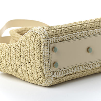 Saint Laurent Raffia Baby Monogram Downtown Cabas Naturale 7 of 10