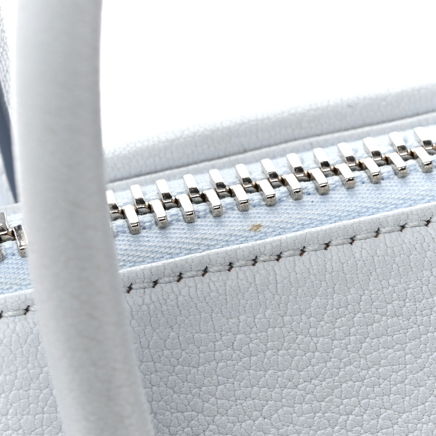 Givenchy Sugar Goatskin Mini Antigona Baby Blue 12 of 14