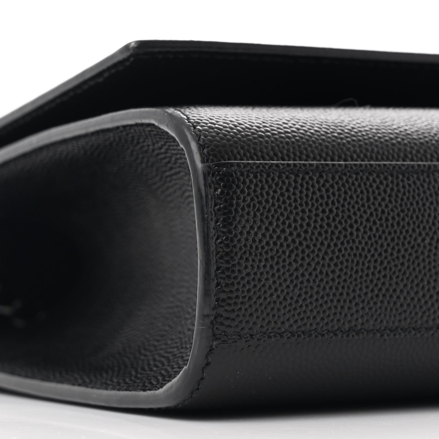 Saint Laurent Grain De Poudre Medium Classic Monogram Monochrome Kate Satchel Black 9 of 10