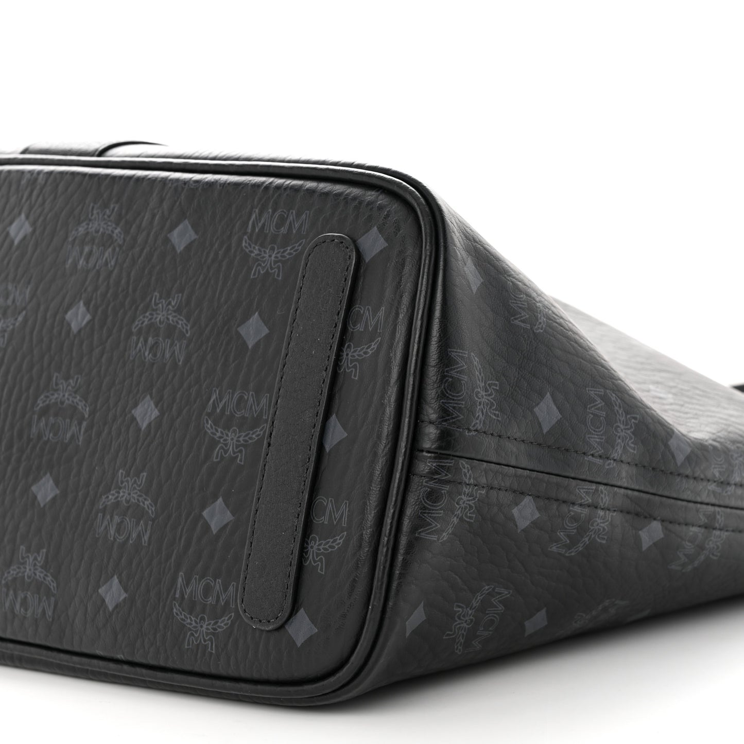 Visetos Medium Liz Reversible Shopper Tote Black