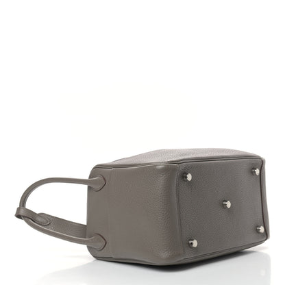 Hermes Taurillon Clemence Lindy 26 Etain 4 of 13