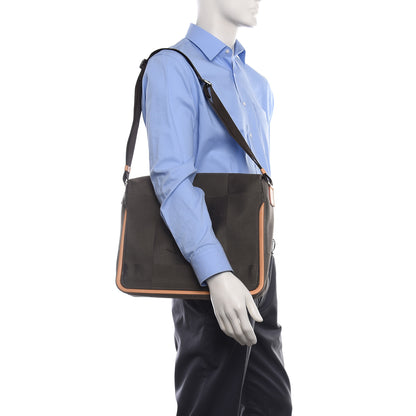 Louis Vuitton Damier Geant Messenger Bag Terre 2 of 14
