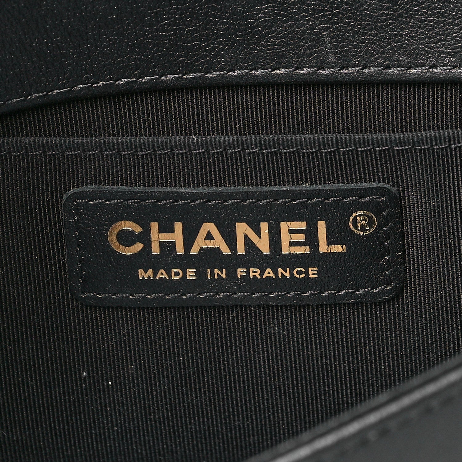Chanel Lambskin Chevron Quilted Small Boy Flap Black 6 of 10