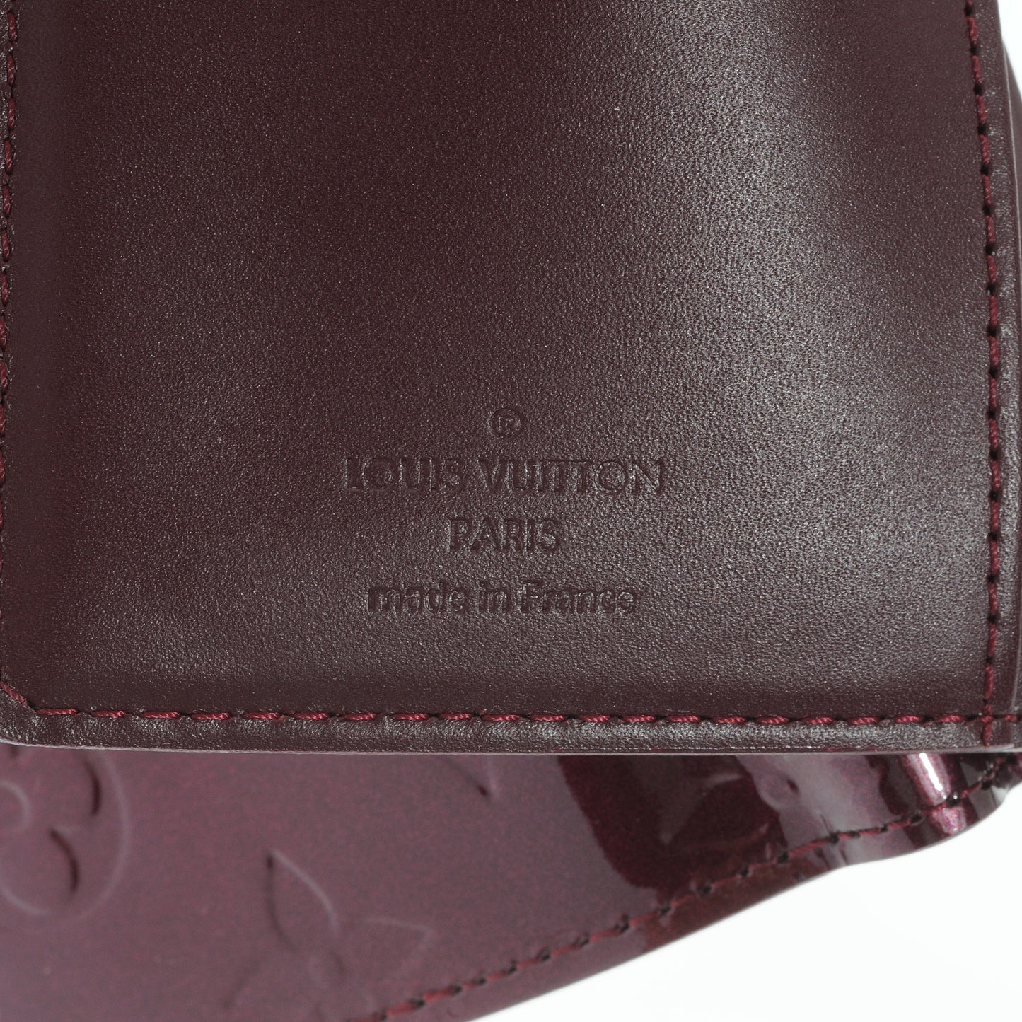Vernis French Purse Wallet Rouge Fauviste