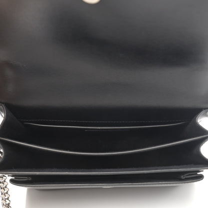 Saint Laurent Calfskin Medium Monogram Sunset Black 4 of 11