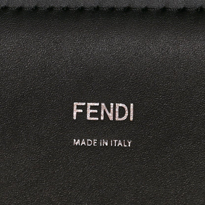 Fendi Vitello King Plexiglass Medium Fendi Sunshine Shopper Tote Black White 6 of 12
