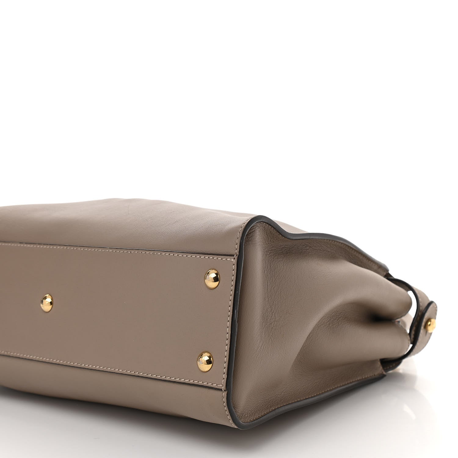 Fendi Vitello Seta Plexiglass Tortoise Medium Peekaboo Iconic Satchel Tortora 13 of 13