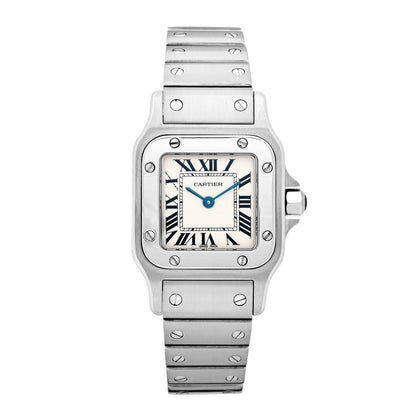 Cartier Stainless Steel 24mm Santos de Cartier Galbee Quartz Watch 1 of 4