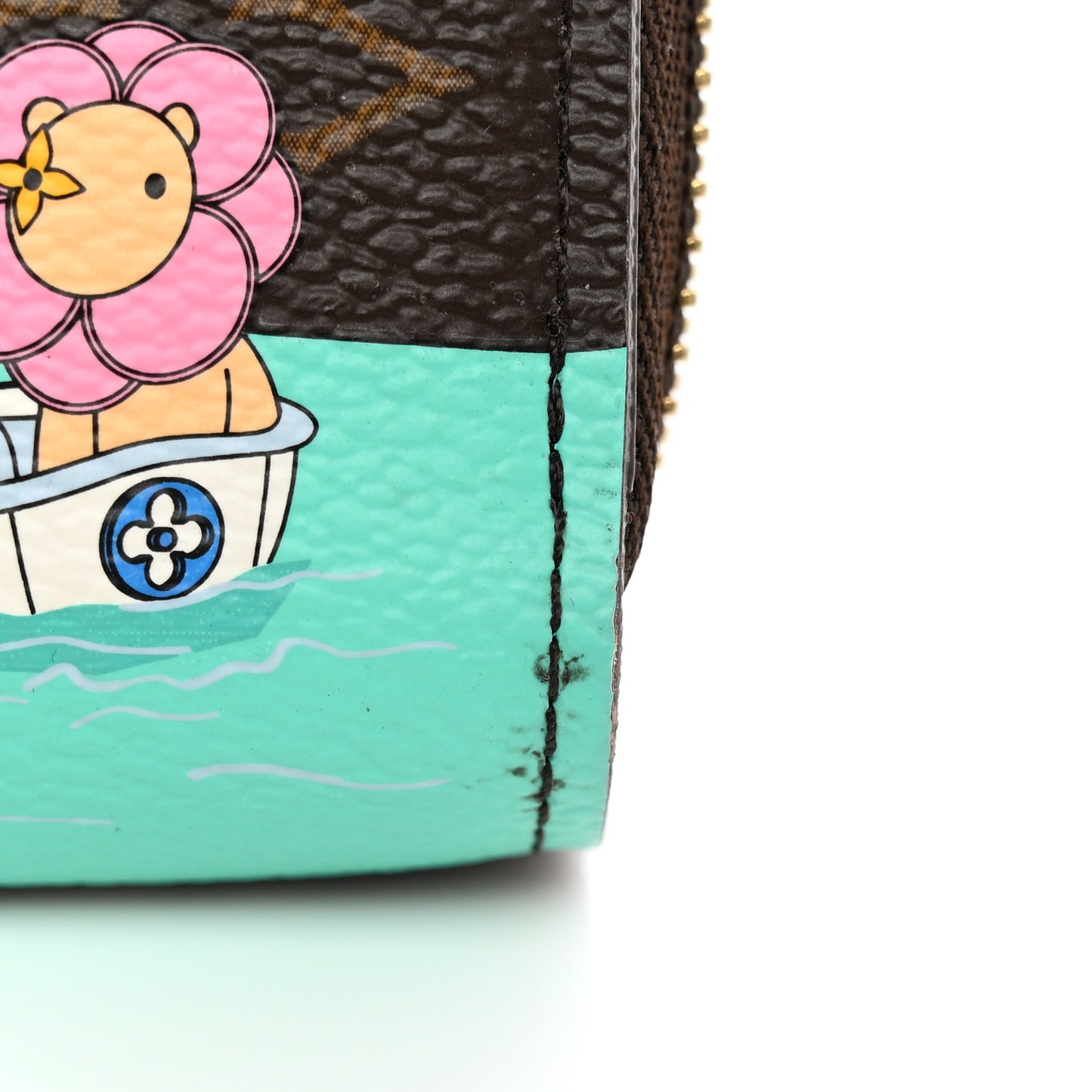 Monogram Animation Zippy Wallet