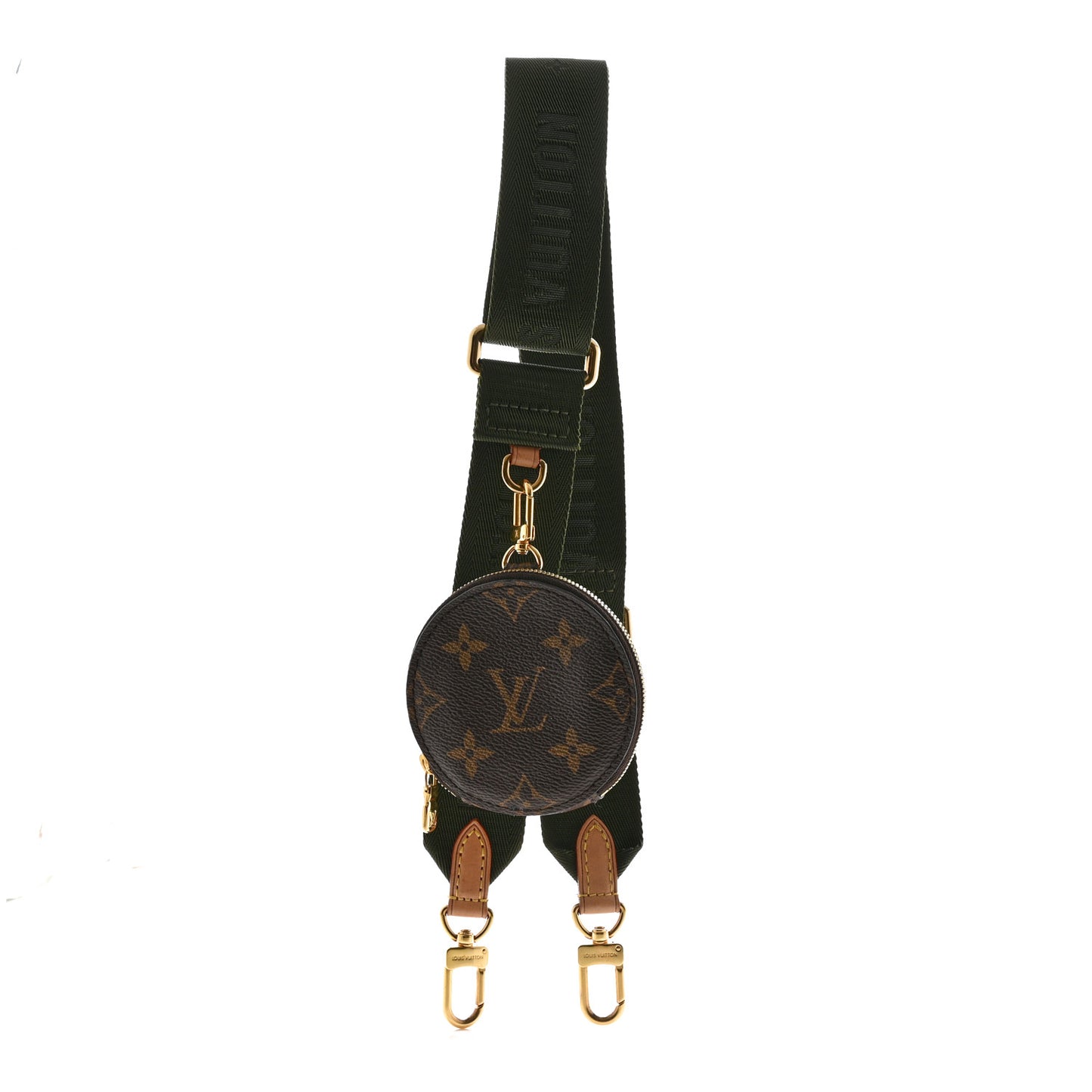 Monogram Multi Pochette Accessories Bandouliere Shoulder Strap Kaki