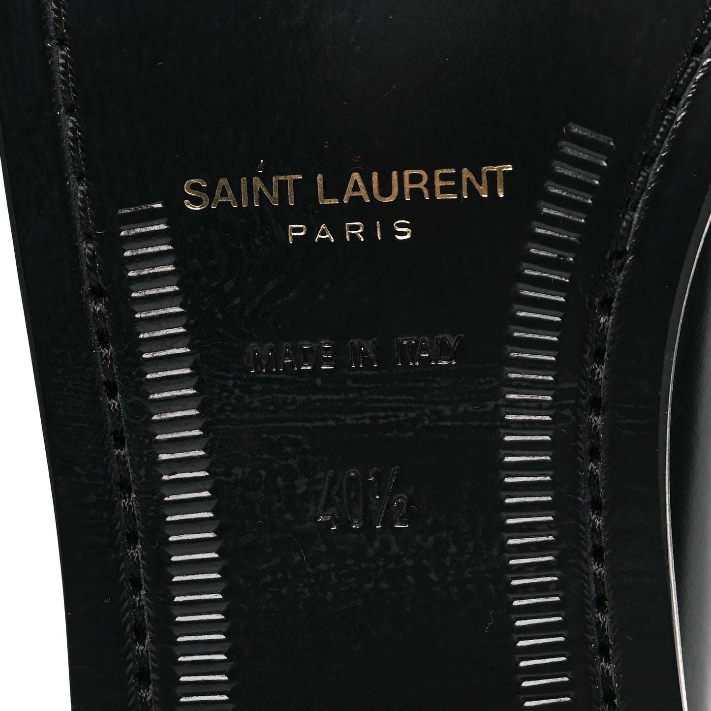 Smooth Calfskin Penny Loafers 40.5 Black