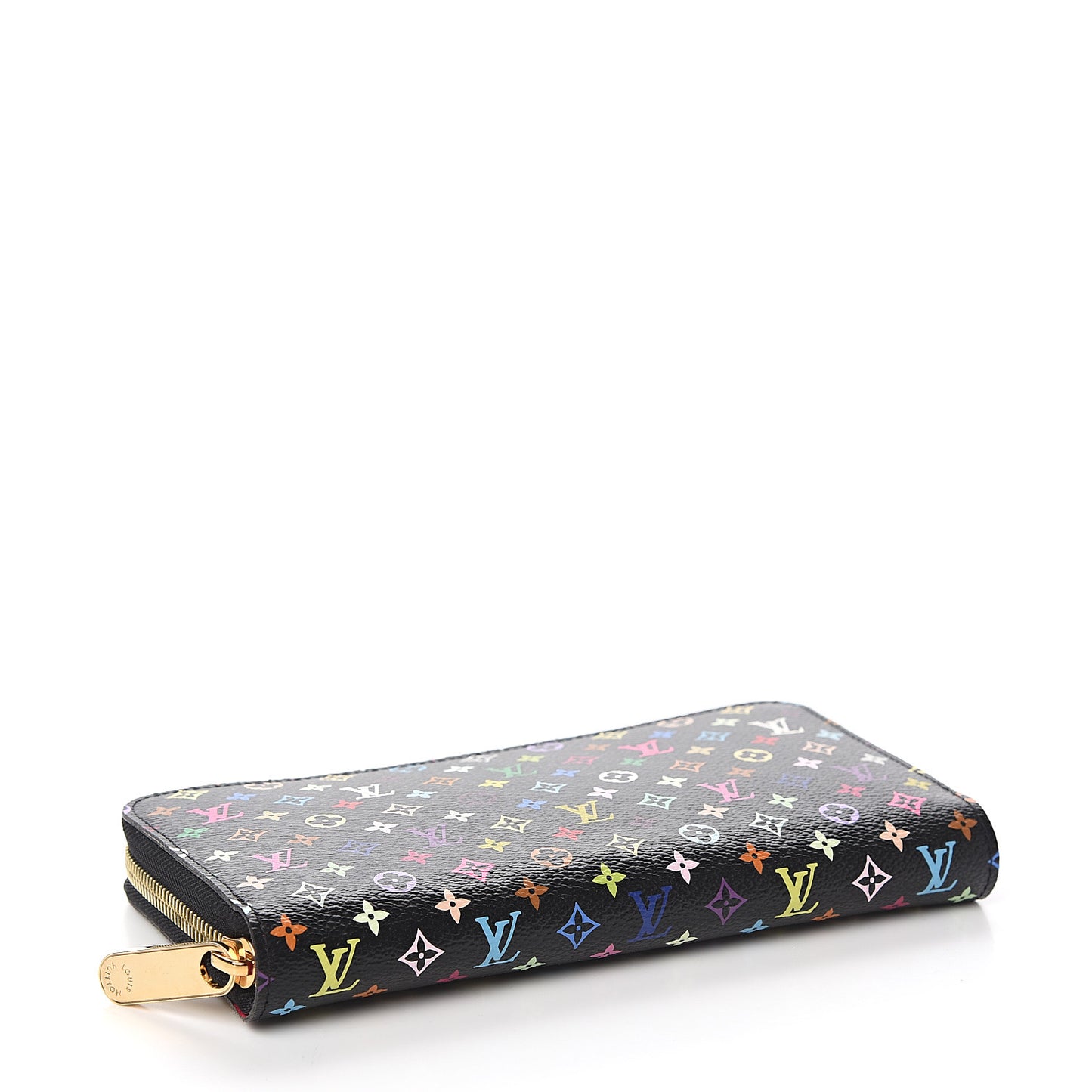 Monogram Multicolor Zippy Wallet Black Grenade