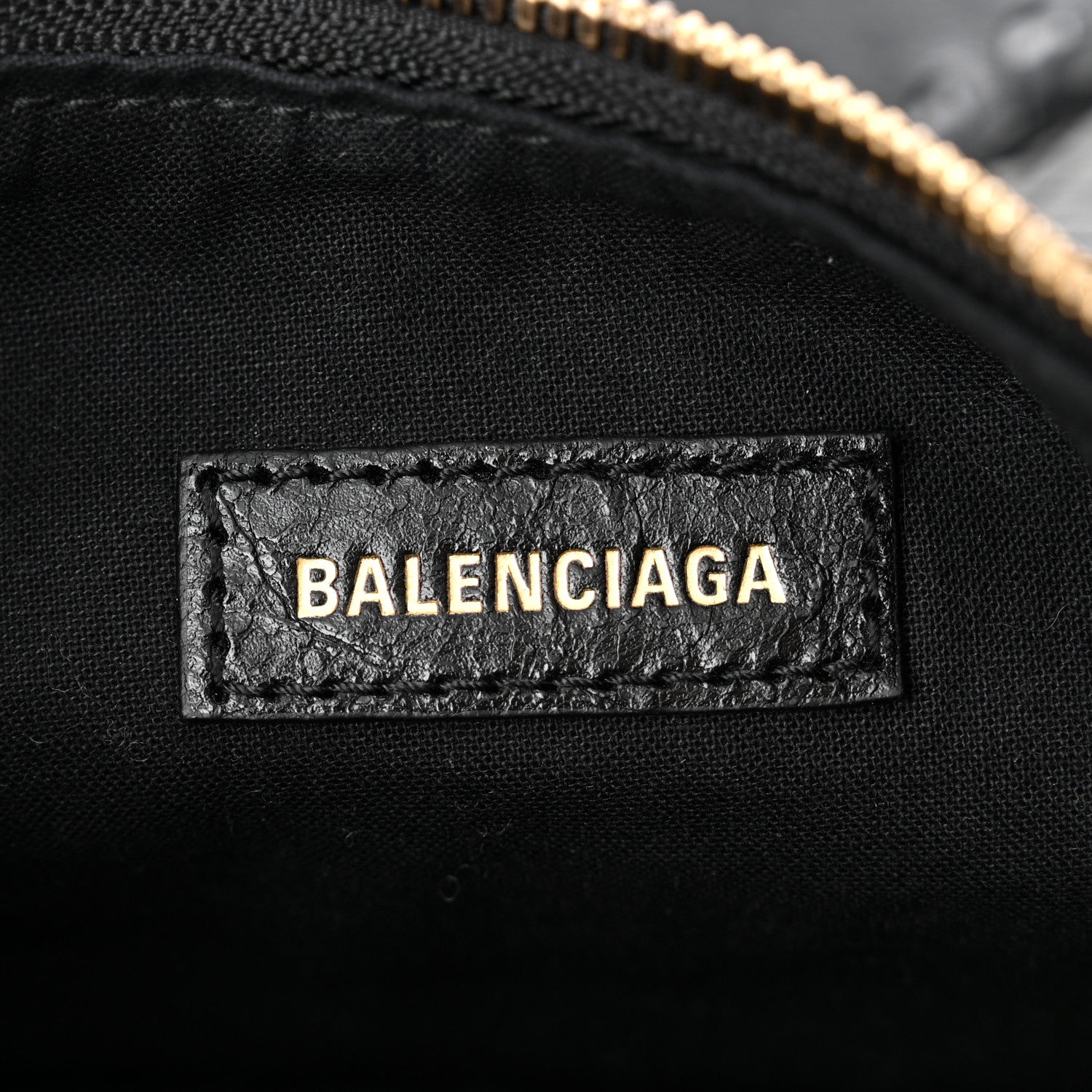 Balenciaga Agneau Arena Pin Embellished Le Cagole Shoulder Bag XS Black 6 of 10