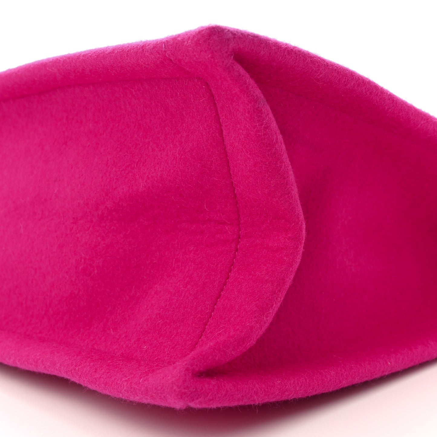 Wool Rive Gauche Tote Fuchsia