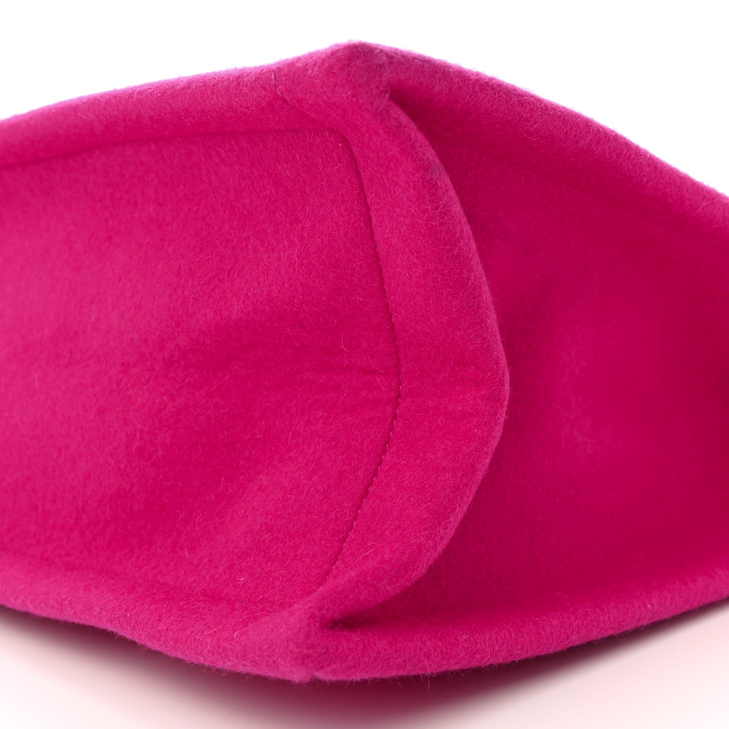 Saint Laurent Wool Rive Gauche Tote Fuchsia 10 of 12