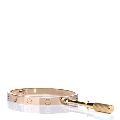 Cartier 18K Yellow Gold LOVE Bracelet 17 4 of 7