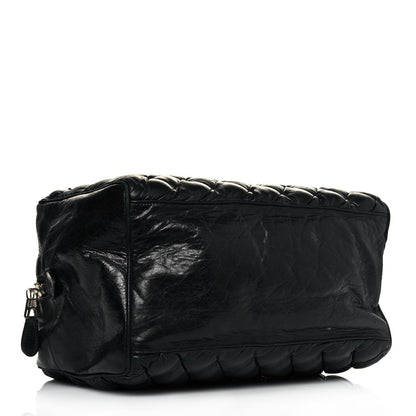 Balenciaga Chevre Quilted Matelasse MM Black 4 of 17