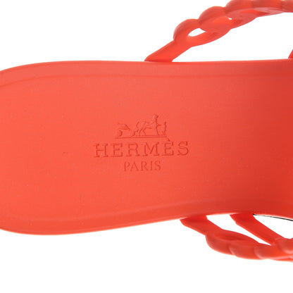 Hermes Chaine d'Ancre Nude Sandals 36 Pavot 7 of 8