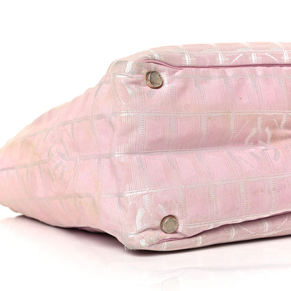 Chanel Nylon Medium Travel Tote Pink 7 of 8