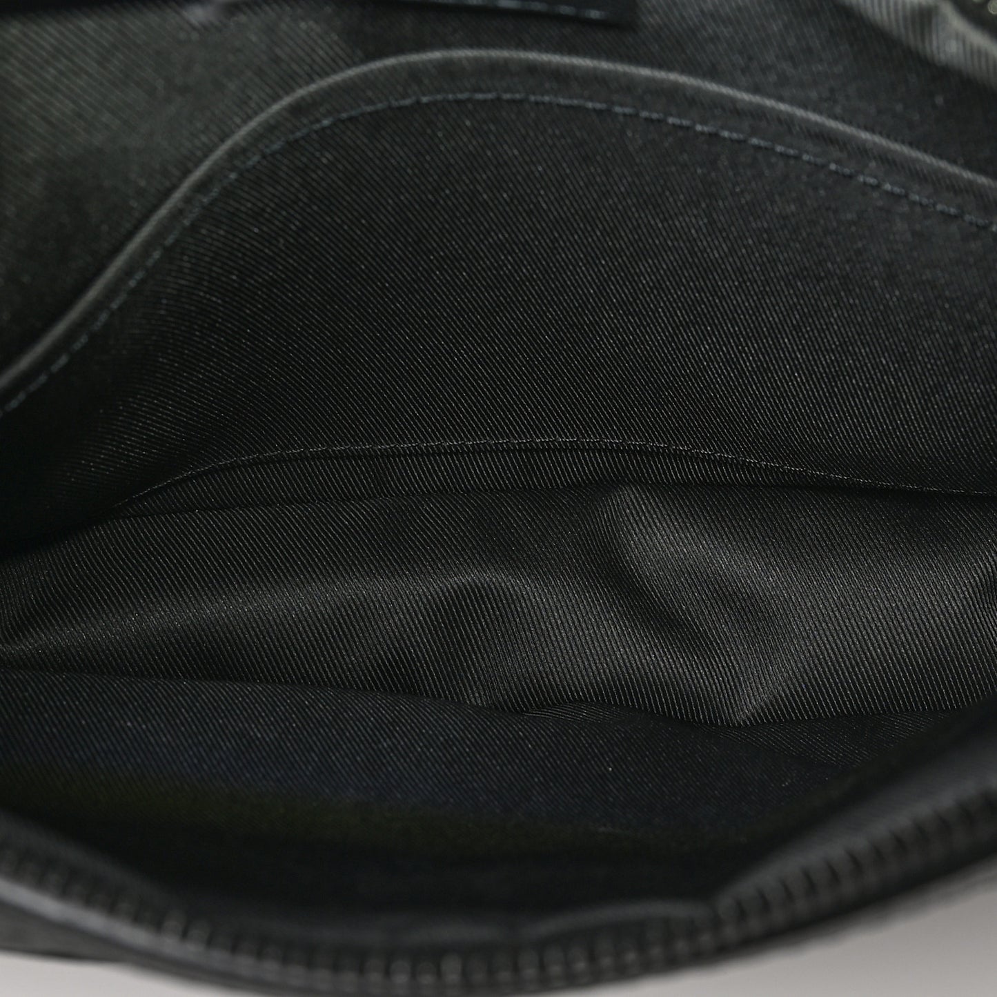 Calfskin Monogram Shadow Trio Messenger Black