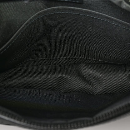 Louis Vuitton Calfskin Monogram Shadow Trio Messenger Black 5 of 10