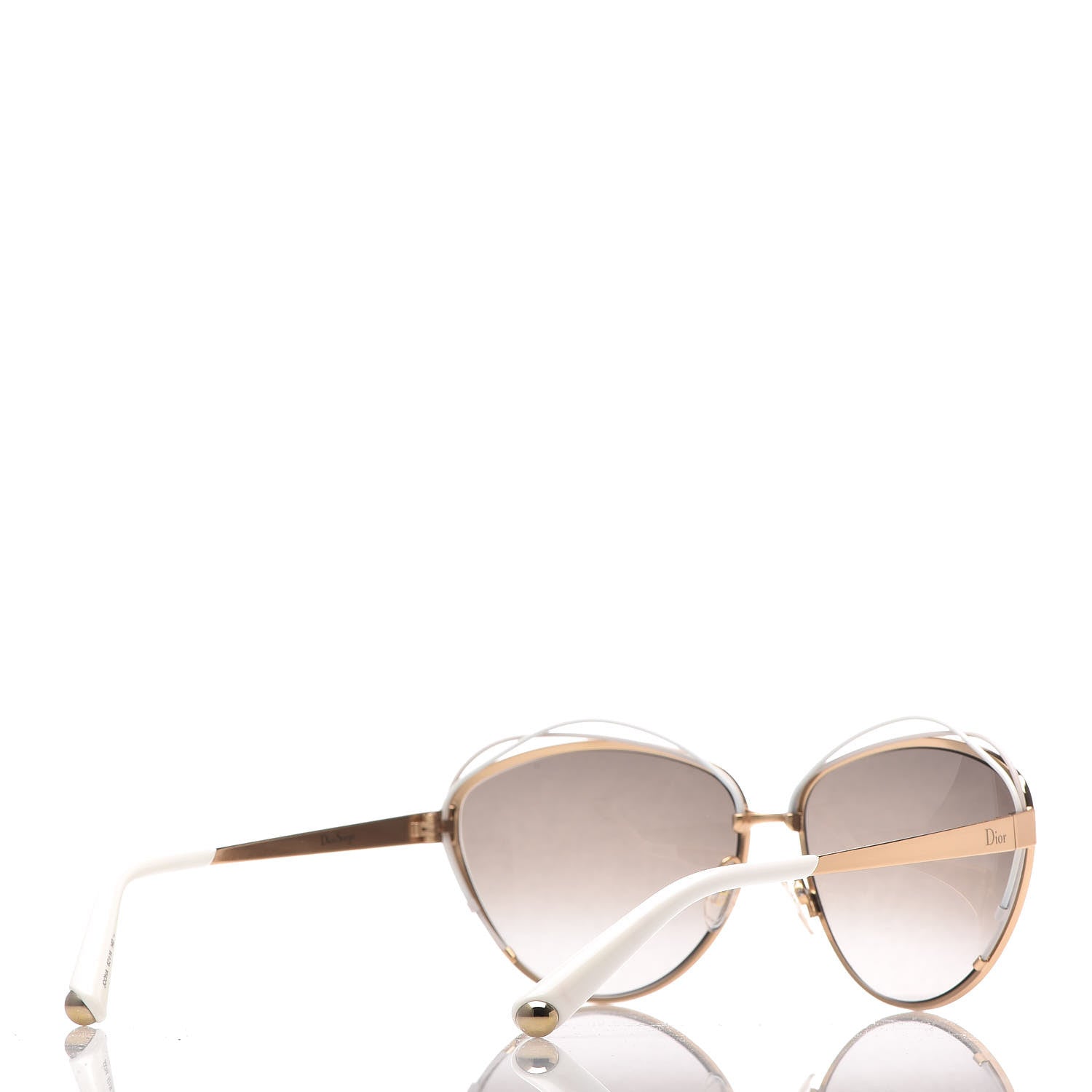 Christian Dior Songe Sunglasses Gold 4 of 12