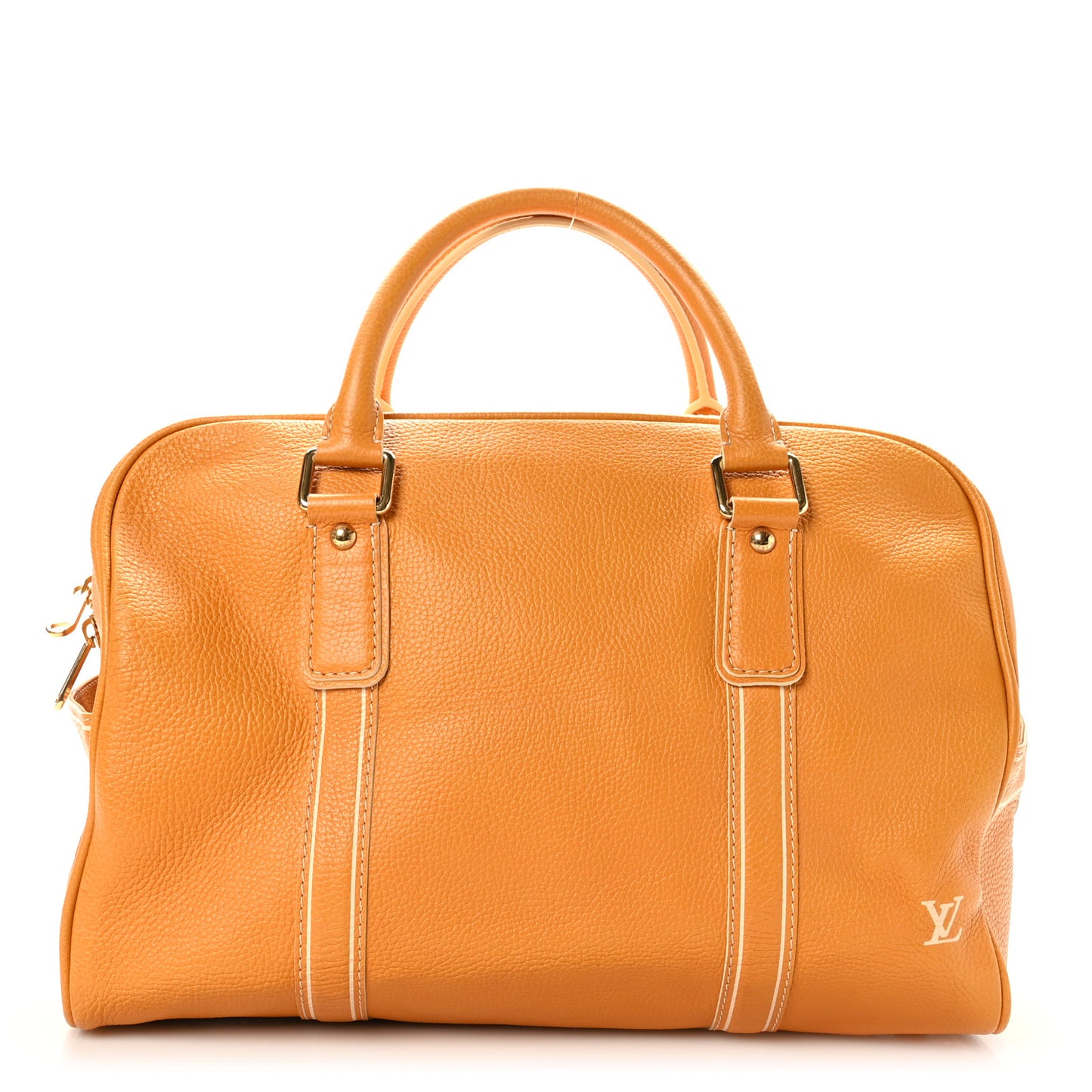Tobago Calfskin Carryall Yellow