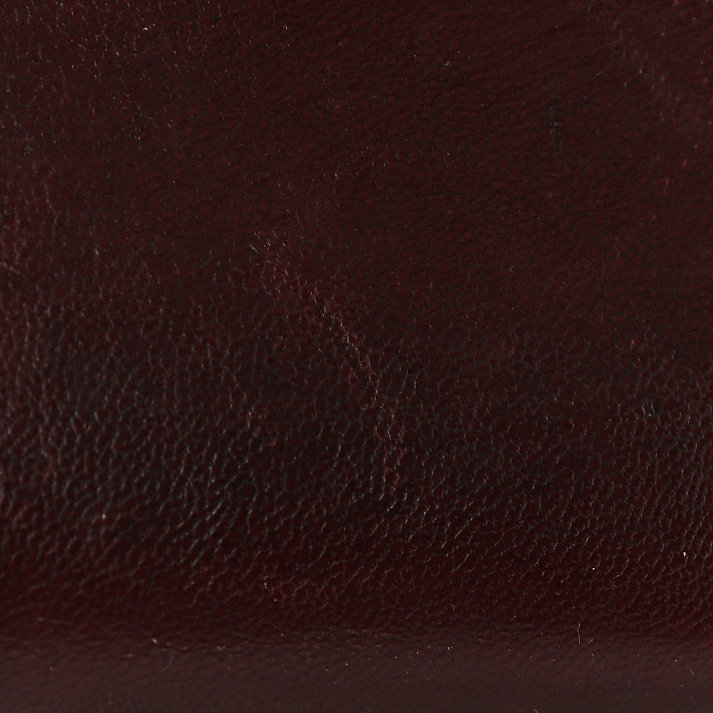 Goatskin Large Flap Wallet Burgundy