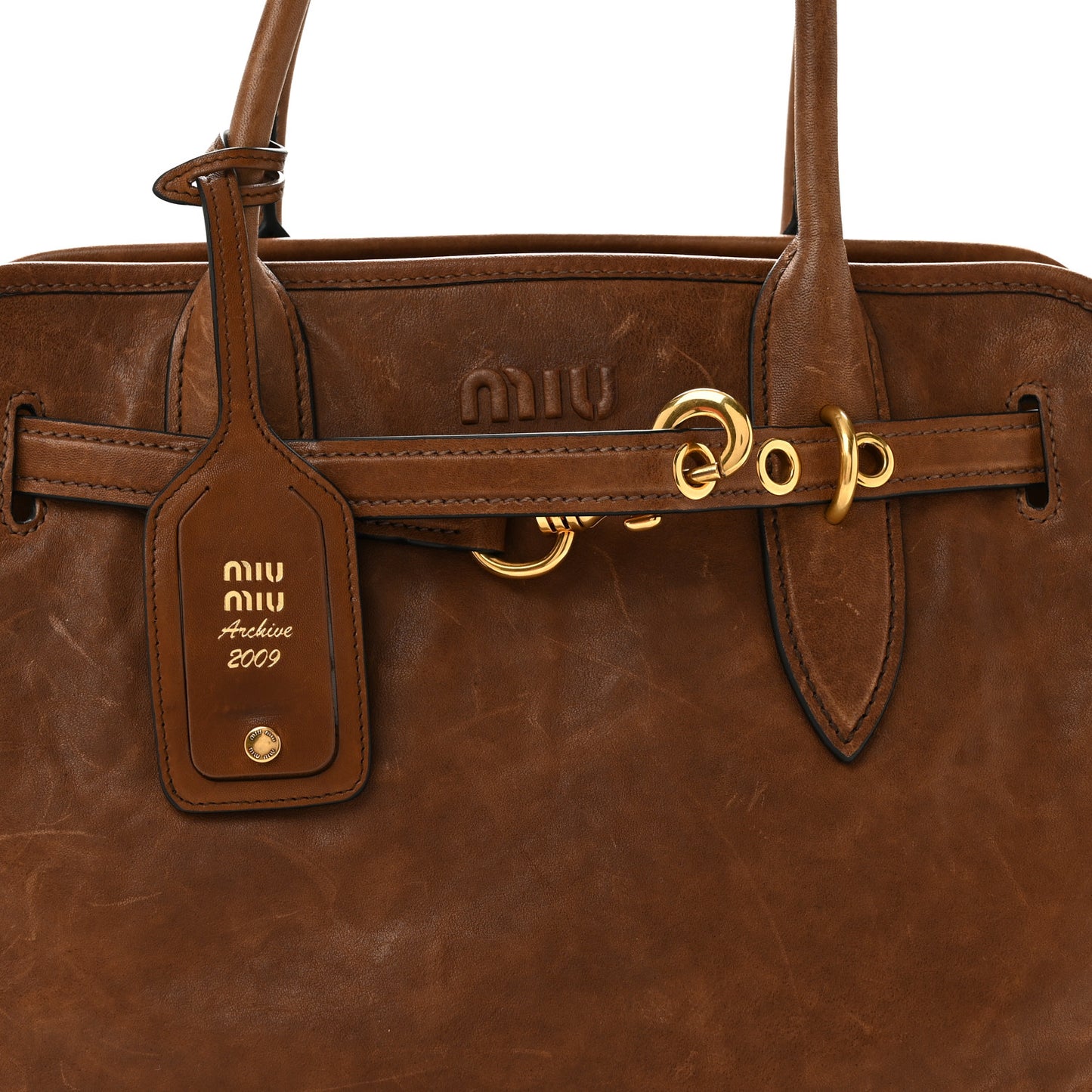 Nappa Aviator Medium Aventure Bag Rovere