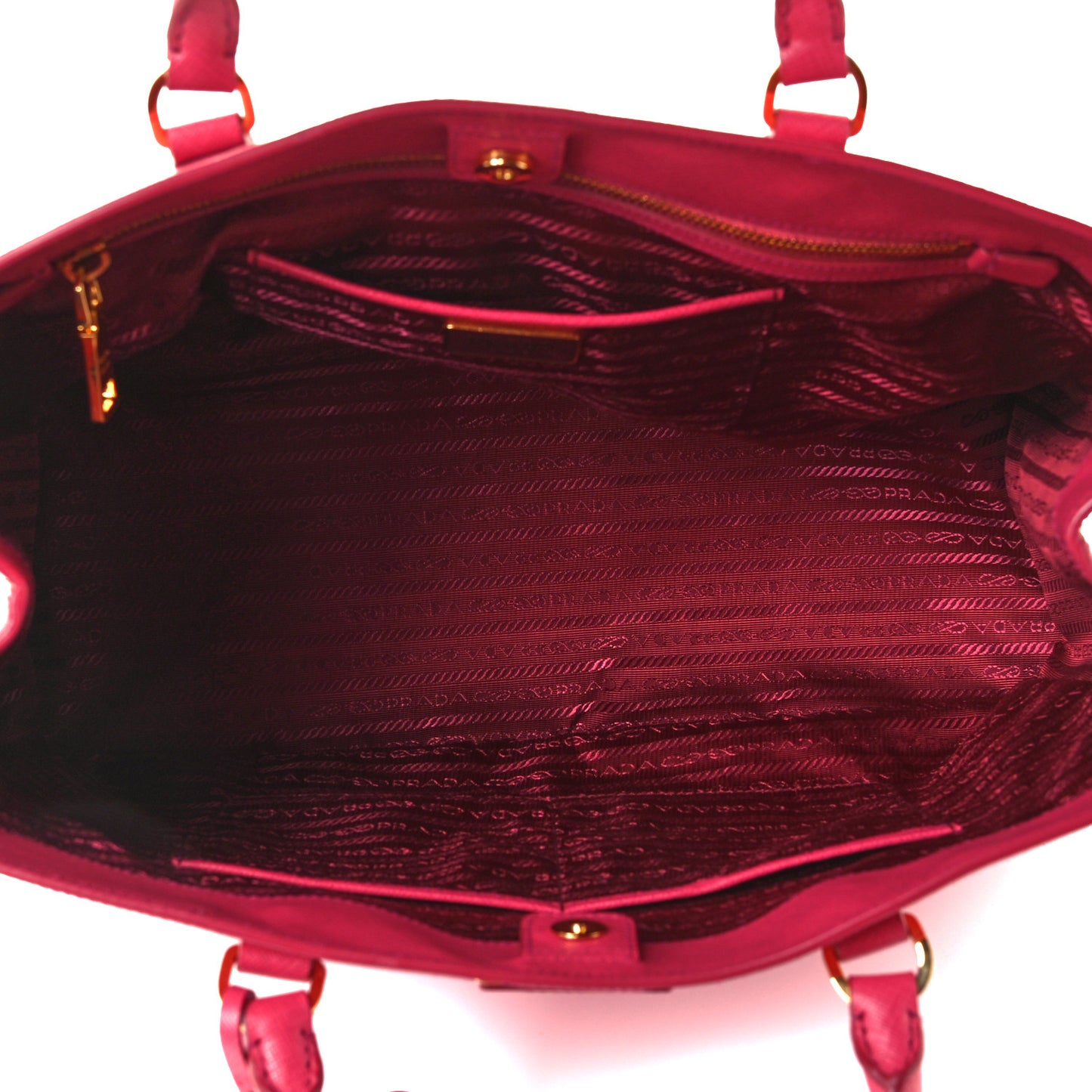 Saffiano Lux Large Tote Peonia