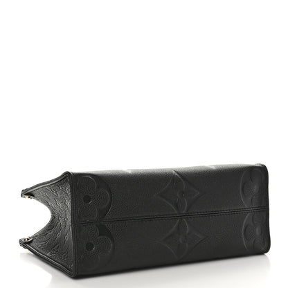 Louis Vuitton Empreinte Monogram Giant Onthego PM Black 4 of 9