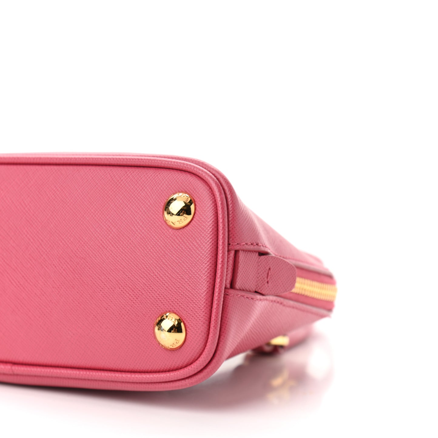 Saffiano Lux Mini Promenade Tote Peonia