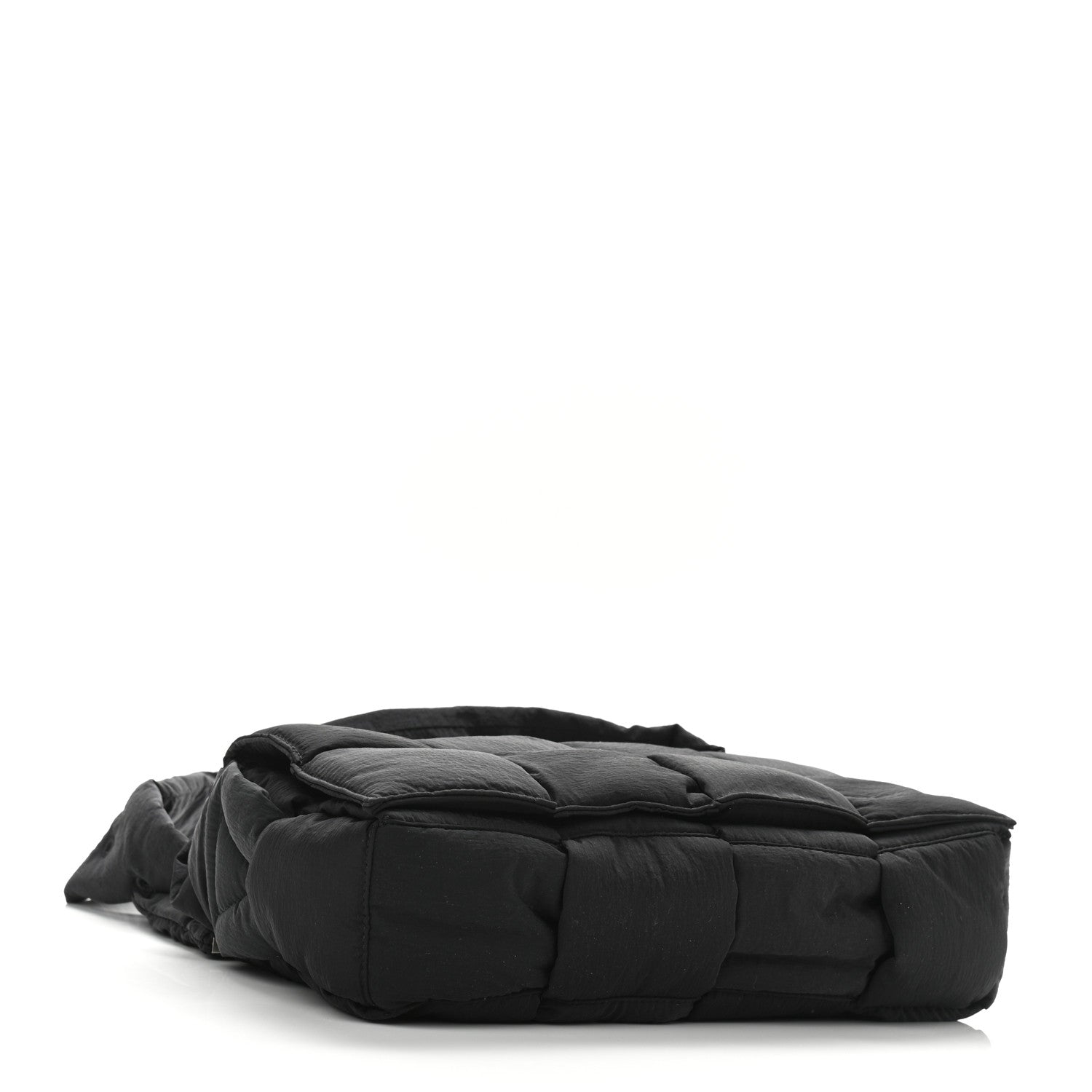 Bottega Veneta Nylon Intrecciato Padded Tech Cassette Bag Black 5 of 7