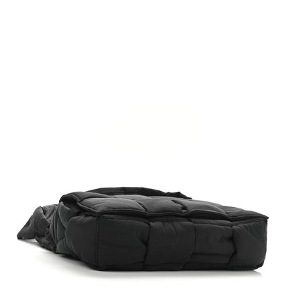 Bottega Veneta Nylon Intrecciato Padded Tech Cassette Bag Black 5 of 7