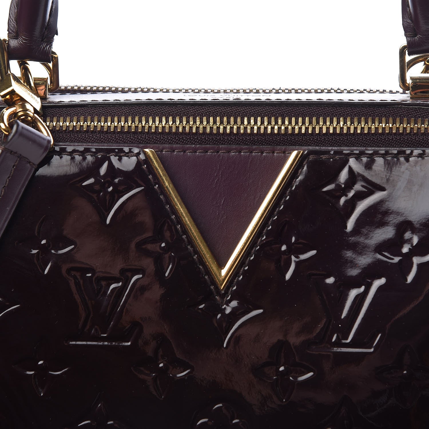 Louis Vuitton Vernis Melrose Amarante 8 of 17