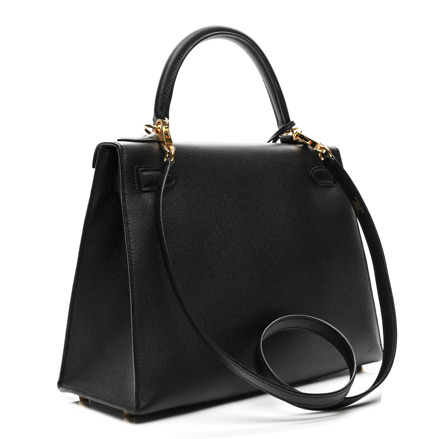 Hermes Epsom Kelly Sellier 28 Black 3 of 11