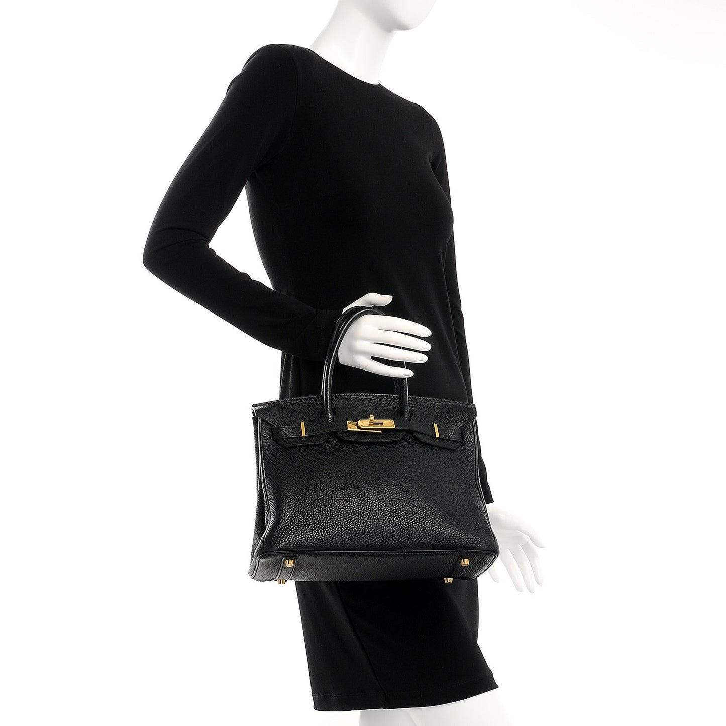 Togo Birkin 30 Black