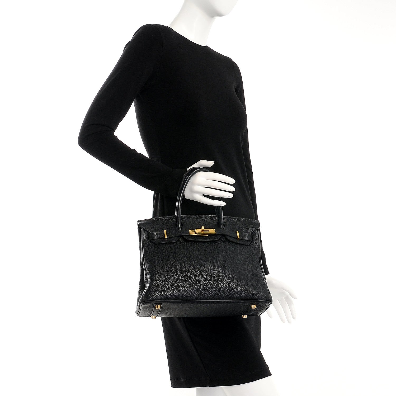 Hermes Togo Birkin 30 Black 2 of 26